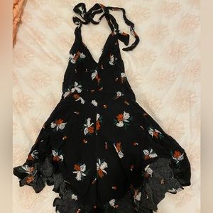 Free People romper. Very romantic and cute for summer